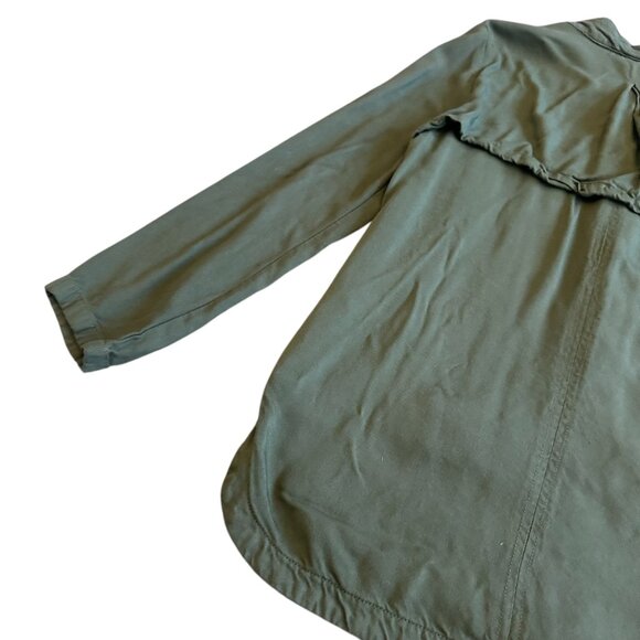 Triple Five Soul Forest Green Sweater Jacket Snap-Down Comfy Casual Size Small - Picture 8 of 12